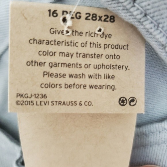 Levi's jeans 511 Jeans Size 16R - Picture 4 of 7